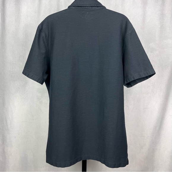 JACHS New York Polo Mens Large Navy Short Sleeve Sports Designer Casual Shirt - Picture 2 of 9